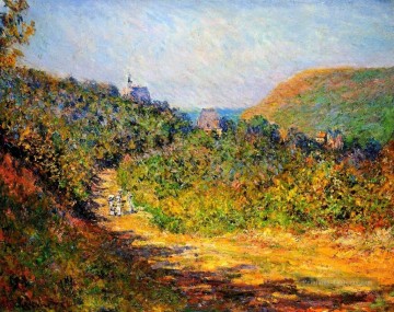Aux PetitDalles Claude Monet Peinture à l'huile